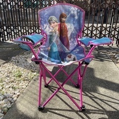 値下げ☆キャンプキッズチェア☆アナと雪の女王