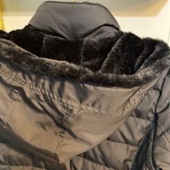 ロングダウンコートMサイズ。ブラック。の画像