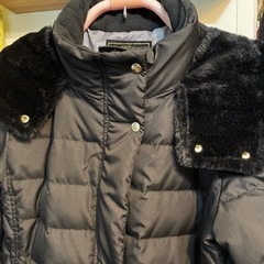 ロングダウンコートMサイズ。ブラック。