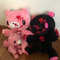 グルミーのぬいぐるみ　3点セットで