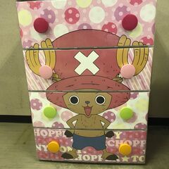 キャラクター　衣類収納ケース　4段　　【橋本市　リユースセンター】