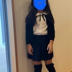 女の子　100センチ　きれいめセットアップの画像