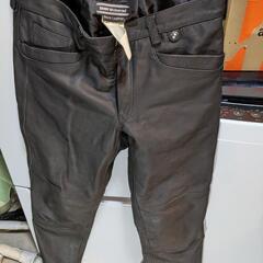 BMW Motorrad BLACK LEATHER 本革 シングルライダース の画像