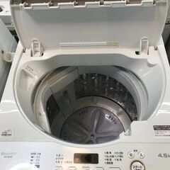 洗濯機 シャープ SHARP 4.5 kg ES-GE4D 2020年製 クリーニング済み