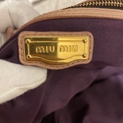 ミュウミュウ　2WAYバックの画像