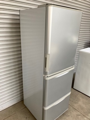 SHARP 350L 3ドア冷凍冷蔵庫 SJ-WA35B-S 2015年製