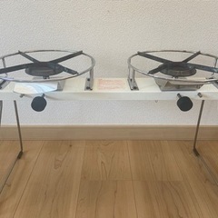 イワタニプリムス ツーバーナー ホワイト