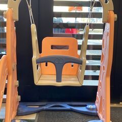 室内用滑り台付ブランコ(子ども用)の画像