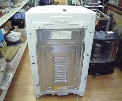 洗濯機 5.0kg 2017年製 東芝 AW-5G5W ホワイト/白色 全自動洗濯機 幅563×奥行580×高さ957㎜ 札幌市 清田区 平岡