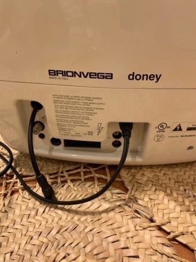 ブリオンベガ BRIONVEGA ドネイ doney ポータブルテレビ