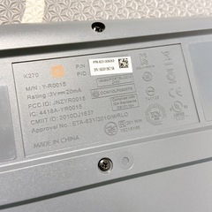 Logicool ワイヤレスコンボ MK270 [ M185 + K270 ]の画像