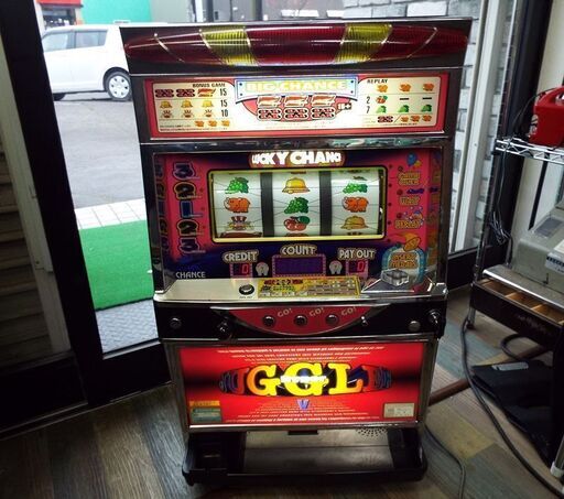 動作品 北電子 4号機 ハイパージャグラーV ドアキー、設定キー パチスロ実機 スロット