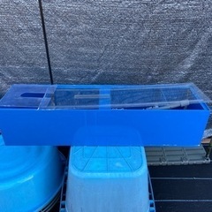 90cm水槽.上部フィルター.ポンプの画像