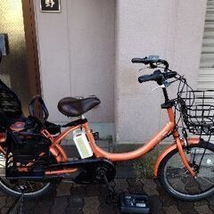 YAMAHA]PAS Babby 20吋子供乗せ電動アシスト自転車 8.7Ahバッテリー+
