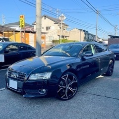 アウディ　A5スポーツバック　カスタム　20インチホイール　車検...