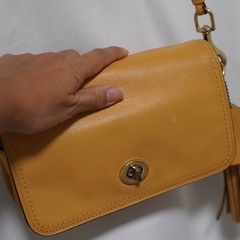 [USED] coach ショルダーポーチの画像