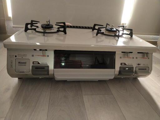 【値下げしました】リンナイ ガスコンロ ガステーブル 都市ガス KGM64BEL