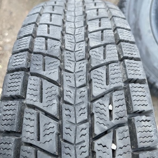 バリ山　DUNLOP SJ8 175/80R16 スタッドレス  タイヤ　アルミホイール付き　ジムニー