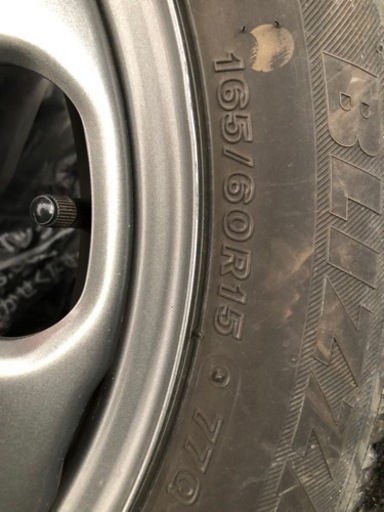 軽自動車用スタッドレス　ホイール付き　４本セット！
