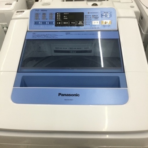 ☆11/10 【✨即効泡洗浄✨】定価62,500円 Panasonic 7kg 洗濯機 NA-FA70H1