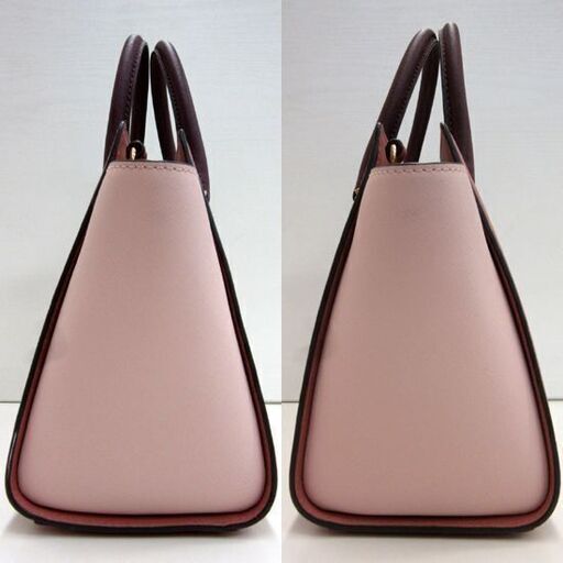 MICHAEL KORS SELMA バイカラー 2WAY トートバッグ ピンク×パープル ショルダー セルマ 札幌市 厚別店
