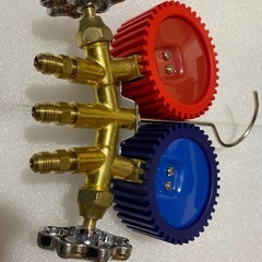 MASTERCOOL マニホールドゲージセット 新品未使用　冷媒充填　カー用品等の画像