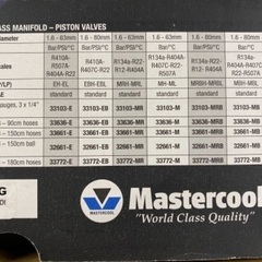 MASTERCOOL マニホールドゲージセット 新品未使用　冷媒充填　カー用品等の画像