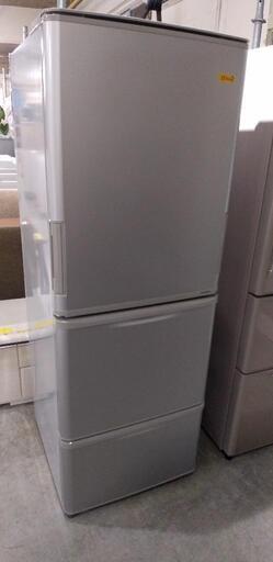 シャープ SHARP SJ-WA35B-S [冷蔵庫 （350L・つけかえどっちもドア） 3ドア シルバー系]41011