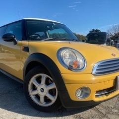 【支払い総額24.8万円】車検令和4年3月 h20年式 ミニクーパー マニュアルモード 修復歴無し AA評価4点 ETC スマートキー 存在感有りお洒落なツートン！乗って帰れる♪の画像