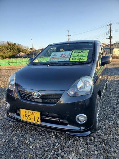 車検R9/1まで ダイハツミライース後期型 少しカスタム有り ダイハツ