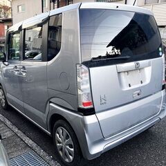 平成28年式 後期モデル N BOX G JF1 19万km カトラリーシルバー ナビ・ETC付の画像