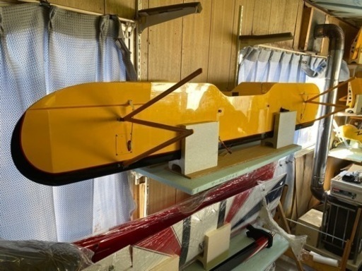 北海道旭川 未使用 組立完成品WACO CLASSIC G-601Y エンジンGT33 大型ラジコンヘリ スモーク装置付 北海道旭川 未使用 組立完成品WACO CLASSIC G-601Y エンジンGT33 大型