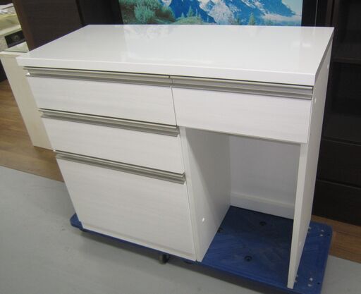 R078 NITORI キッチンカウンター、レンジ台、幅101cm 美品