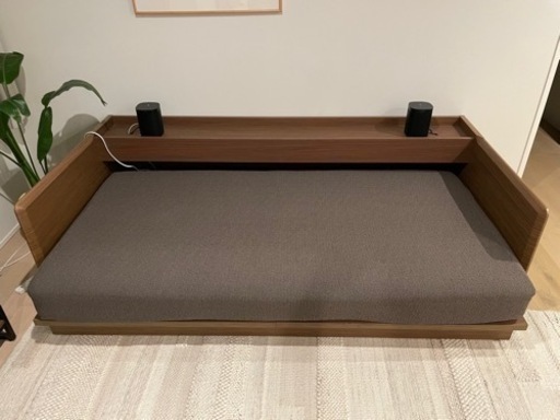 値下げしました！　ベッドソファー　ニトリ
