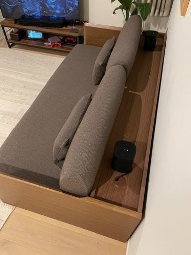 値下げしました！　ベッドソファー　ニトリ
