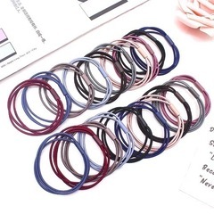 シンプルヘアゴム新品　20本セット韓国の画像