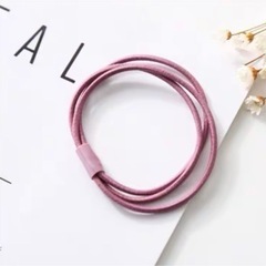 シンプルヘアゴム新品　20本セット韓国の画像