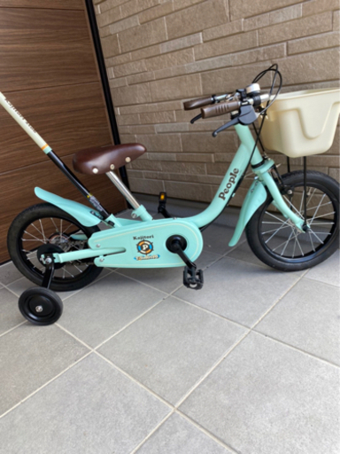 美品　People 14インチ かじ取り付き自転車