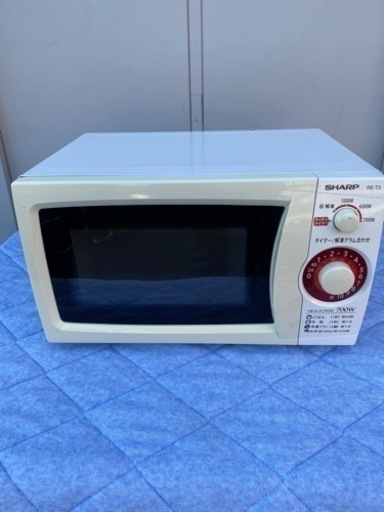 シャープ SHARP RE-T3-W5 [電子レンジ 20L 50Hz（東日本地域対応） ホワイト系]