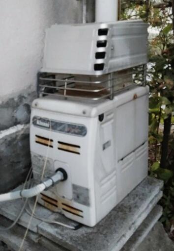 屋外式 風呂釜 追い焚きできます！ LPガス用