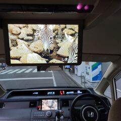 ステップワゴンGLパッケージ　H17　車検4/6　走行114000ｋ　モデューロエアロ＆社外17ＡＷ　純正ＨＤＤナビ＆フルセグＴＶ＆リヤエンターテイメントシステム　カラーバックカメラ　ドラレコ　両側パワースライドドア　キセノン＆イエローフォグ　の画像