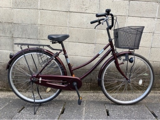 【整備済自転車】26インチ変速なし　美品❗️スペアキーあり　アサヒサイクル製　若林自転車　膳所店　SALE❗️