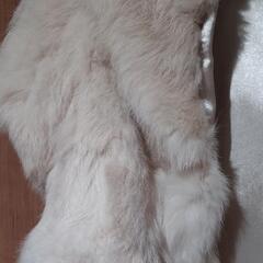 【美品】ラビット　上着　ジャケット　ふわふわの画像