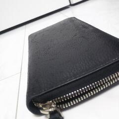 中古 BALLY バリー 財布 黒 ブラック 中古 箱、ショップカードあり メンズ レディース 共用の画像