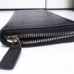 中古 BALLY バリー 財布 黒 ブラック 中古 箱、ショップカードあり メンズ レディース 共用の画像