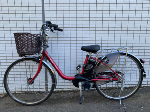 Panasonic vivi DX 純正8.9AH新品バッテリー付き　前後タイヤ新品　新基準　電動アシスト自転車