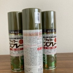ラッカースプレー　ディープオリーブの画像