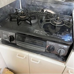 ガスコンロ Rinnai KG34NBK（都市ガス）