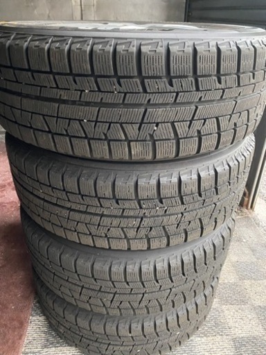 旭川 2020年製 バリ溝 ヨコハマ IG50 スタッドレスタイヤ&アルミセット 70ヴォクシー