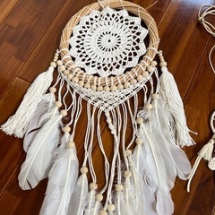 ドリームキャッチャー　装飾品の画像